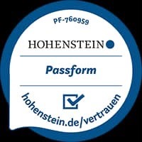 Hohenstein Passform Badge